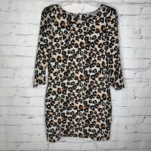 H&M size 6 animal print dress‎